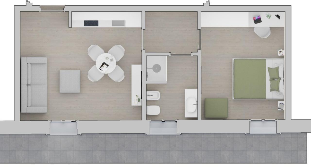 Residenza Betteloni Apartment Bardolino Luaran gambar